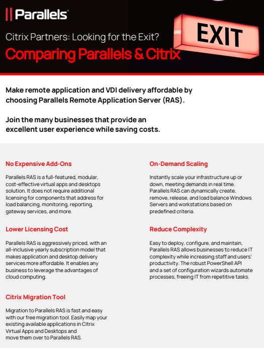 Compare Citrix and Parallels